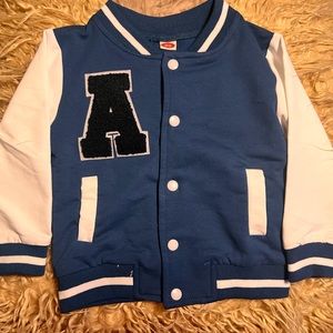 Infant letterman jacket - size 18 mos